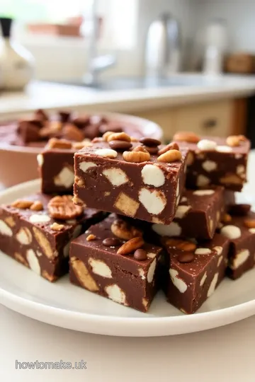 Chill Rocky Road Treats steps