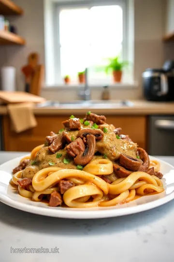 Creamy Beef Stroganoff à la Hairy Bikers steps