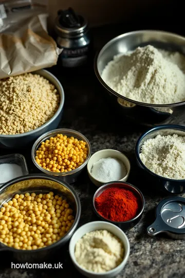 Crispy Homemade Poppadoms ingredients