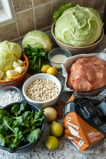 Simmered Cabbage Delight: Coal Miner' s Recipe ingredients
