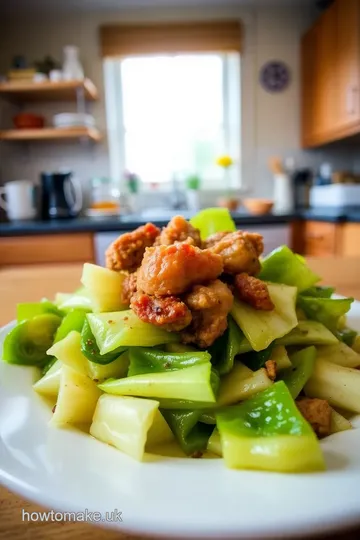Simmered Cabbage Delight: Coal Miner' s Recipe steps
